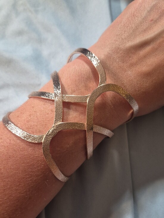 paparazzi Jewelry - Rose Gold Cuff Bracelet